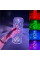 Ночник хрустальная ваза светодиодная Crystal Rose Ambience 16-цветов RGB 19.5 см  AND463