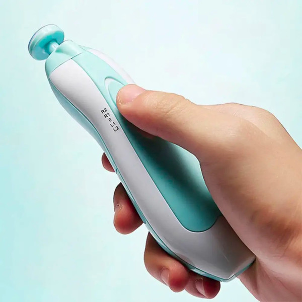 Аккумуляторная детская пилочка триммер для ногтей и 6 насадок NAIL TRIMMER XL-667