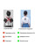 Устройство коррекции осанки для взрослых и детей Posture Device, корректор выпрямитель спины с вибрацией