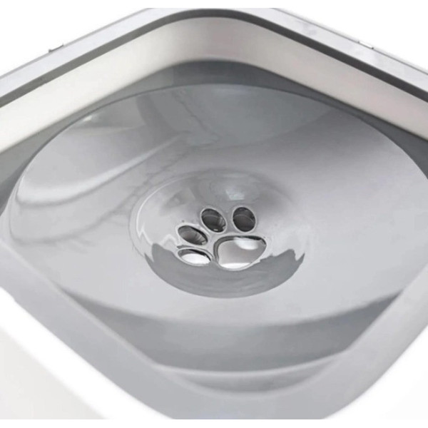 Поилка - непроливайка BOWL 1.5 л для воды для котов и собак против брызг домашних животных