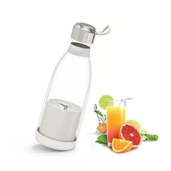 Портативный блендер-бутылка Juicer для смузи на аккумуляторе 350 мл