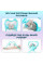 Ручной роликовый массажер для шеи Hexiang Neck Massager для снятия усталости и напряжения с 6 шариками