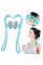 Ручной роликовый массажер для шеи Hexiang Neck Massager для снятия усталости и напряжения с 6 шариками
