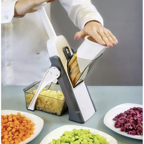 Мультислайсер - овощерезка тёрка для овощей Brava Spring Slicer