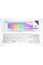 Проводная клавиатура Yelandar AN-T20 USB RGB мембранная с подсветкой White