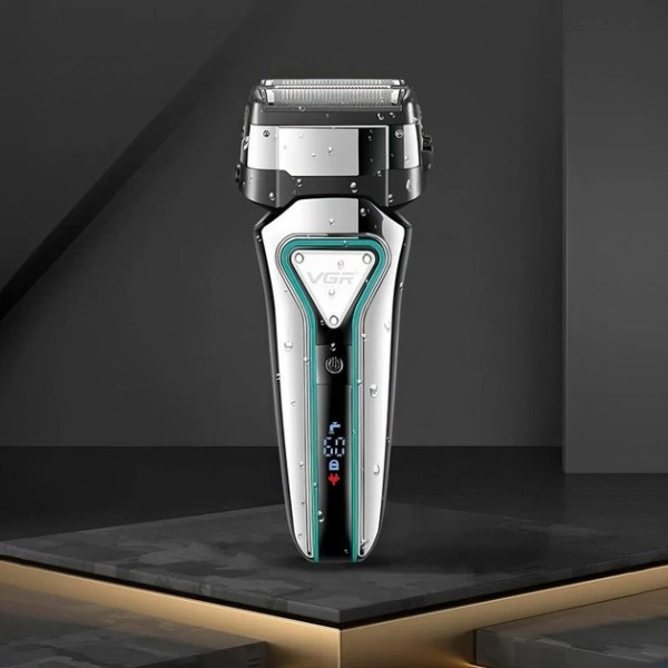 Электробритва аккумуляторная для лица Shaver VGR V-333 шейвер для сухого и влажного бритья