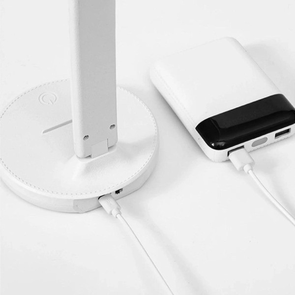 Настольная лампа Bailong BL-3201 от USB на аккумуляторе Белая