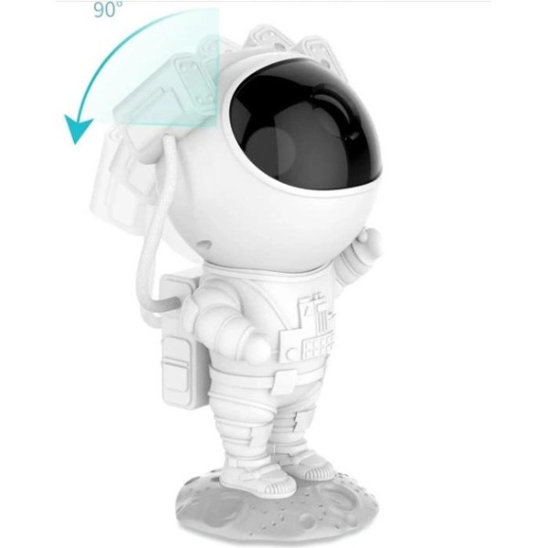Детский лазерный ночник проектор Космонавтзвездного неба Sky Star Astronaut Lamp с пультом ДУ