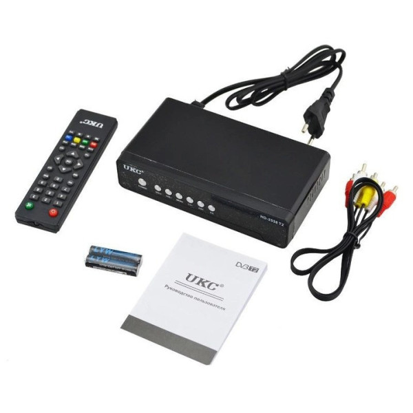Цифровой Т2 тюнер DVB-T2 2558 эфирная приставка для телевизора