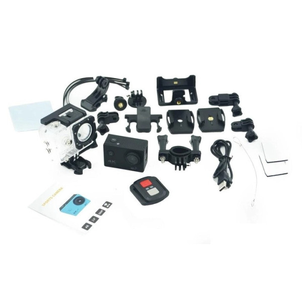 Водонепроницаемая экшн камера S3R спортивная с пультом 4K DVR SPORT Wi Fi