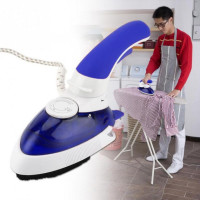 Ручной паровой отпариватель Steam Iron HT-558B - компактный дорожный утюг с щеткой