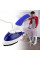 Ручной паровой отпариватель Steam Iron HT-558B - компактный дорожный утюг с щеткой