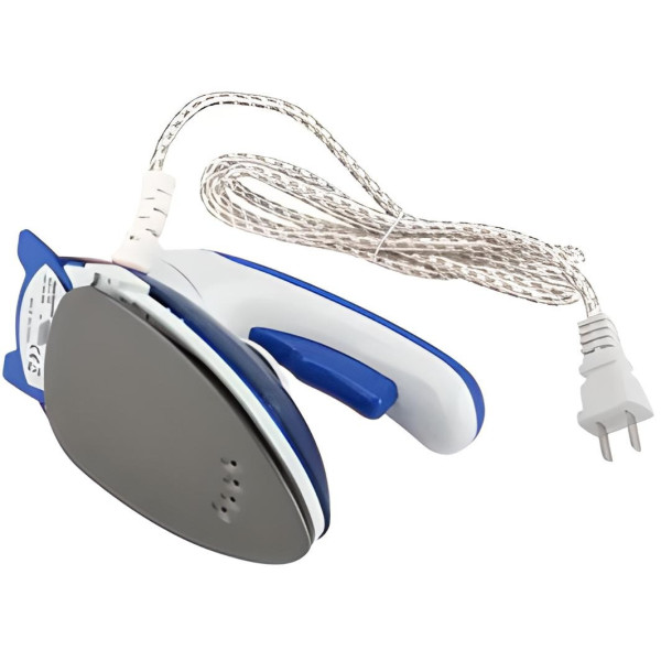 Ручной паровой отпариватель Steam Iron HT-558B - компактный дорожный утюг с щеткой