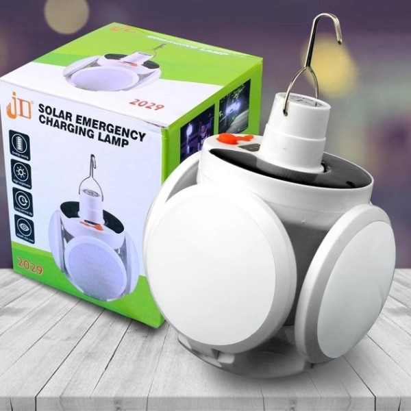 Аккумуляторный фонарь светодиодный JG Solar Emergency Charging Lamp 2029 для кемпинга