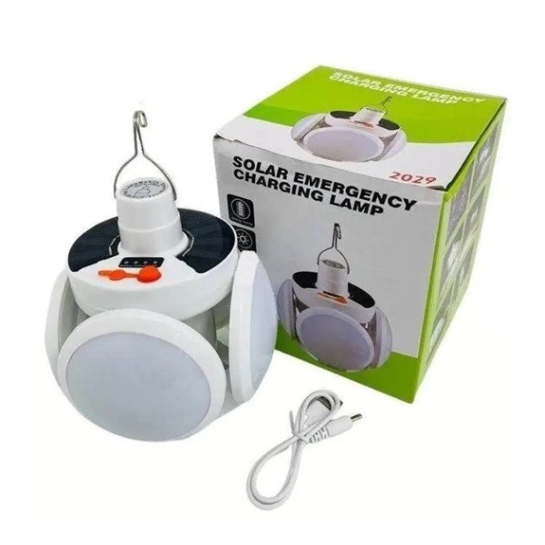 Аккумуляторный фонарь светодиодный JG Solar Emergency Charging Lamp 2029 для кемпинга
