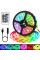 Светодиодная LED лента 5050 RGB комплект 5 метров от USB