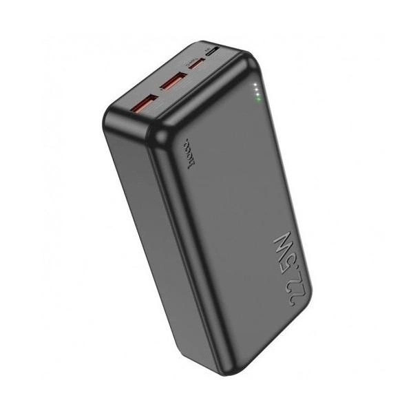 Портативный аккумулятор Power Bank Hoco J101B 30000mAh PD20W+QC3.0 22.5W павербанк черный