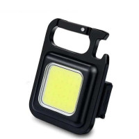 Фонарик брелок аккумуляторный 3в1 SH-J031-5WS с USB-зарядкой магнитном и карабином 800 Лм