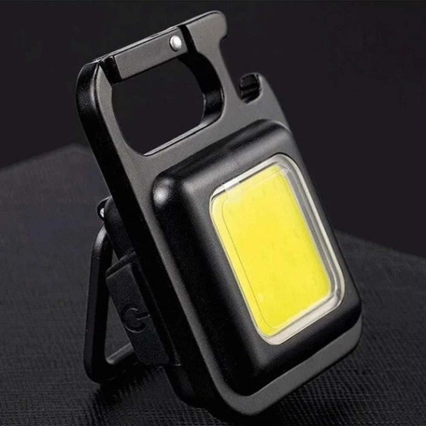 Фонарик брелок аккумуляторный 3в1 SH-J031-5WS с USB-зарядкой магнитном и карабином 800 Лм