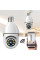 Панорамная камера видеонаблюдения WIFI 2DUAL LENS LAMP Camera 360 градусов внутренняя камера