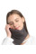 Подушка-шарф под голову на шею Travel Pillow для сна в транспорте для путешествий Серая