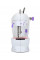 Портативная домашняя швейная машинка Sewing SM202A с доской и педалью, питание от сети или батареек (4x A