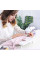 Портативная домашняя швейная машинка Sewing SM202A с доской и педалью, питание от сети или батареек (4x A