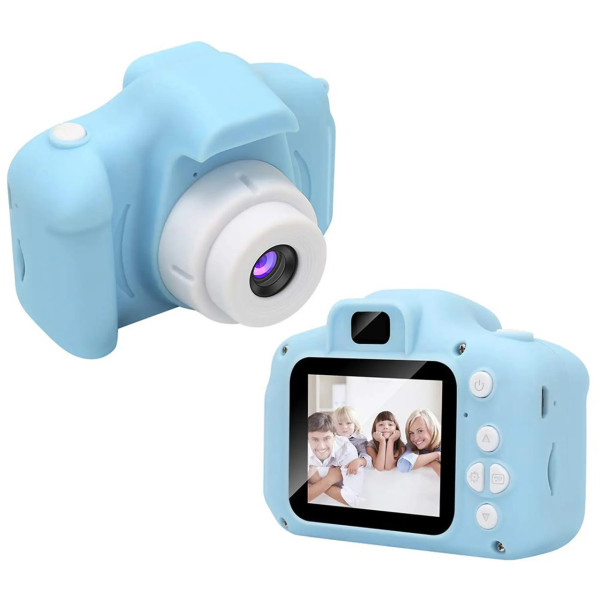 Детский цифровой фотоаппарат с USB и автофокусом X300 в чехле