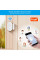 Беспроводная Wi-Fi дверная/оконная сигнализация Fuers WIFID01. Tuya/Smart Life Сигнализация с датчиком двери