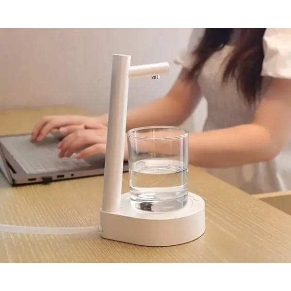 Аккумуляторная Помпа для воды  X115 Table Water Dispense с подставкой под стакан