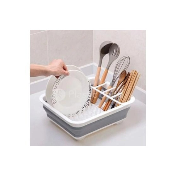Сушилка для посуды складная силиконовая Kitchen Craft