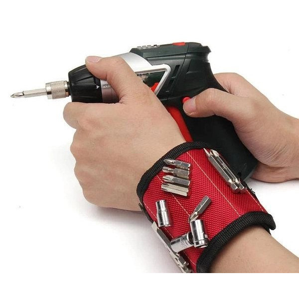 Браслет магнитный  Magnetic Wristband со встроенными магнитами крепления винтов, гвоздей
