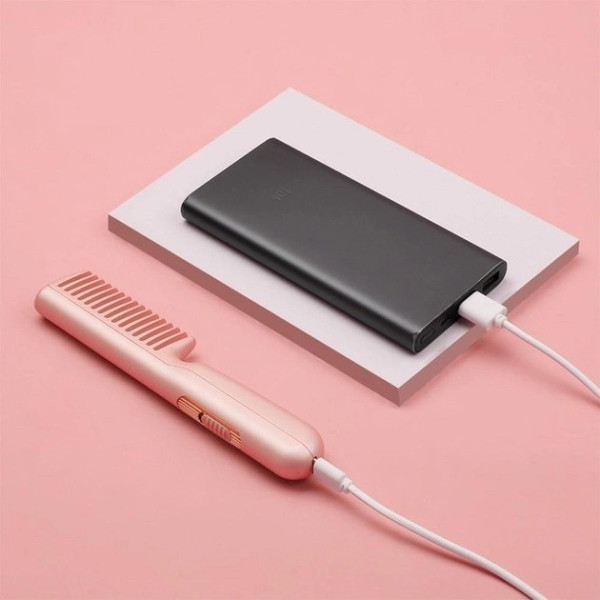 Расческа  для укладки волос портативная  HAIR COMB LY-297 с USB-подключением