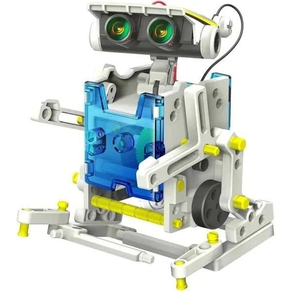 Конструктор работающий на  солнечных батареях Белый CIC 21-615 Educational Solar Robot Kit 14 in 1