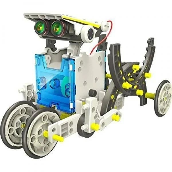 Конструктор работающий на  солнечных батареях Белый CIC 21-615 Educational Solar Robot Kit 14 in 1