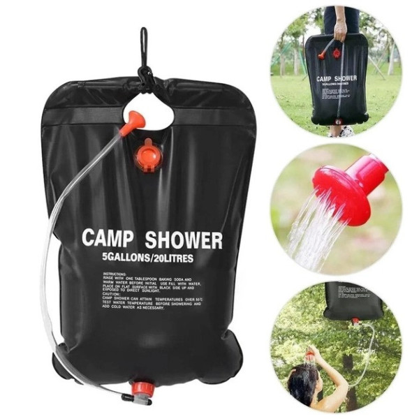 Туристический складной душ .Душ походный переносной. Camp Shower 20L