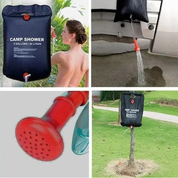 Туристический складной душ .Душ походный переносной. Camp Shower 20L