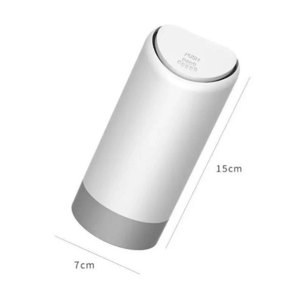 Силиконовый автомобильный мусорный мини контейнер Мусорное ведро Trash Can для автомобиля 15Х7 см