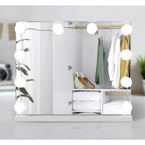 Лампочки для гримерного зеркала Vanity Mirror Lights LED  10 шт 3 режима