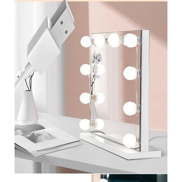 Лампочки для гримерного зеркала Vanity Mirror Lights LED  10 шт 3 режима