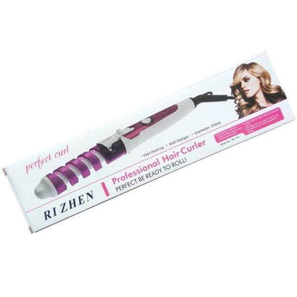 Плойка для завивки волос спиральная  Perfect Curl Rizhen RZ118