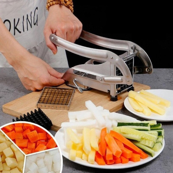 Картофелерезка (овощерезка)  ручная Potato Chipper сталь