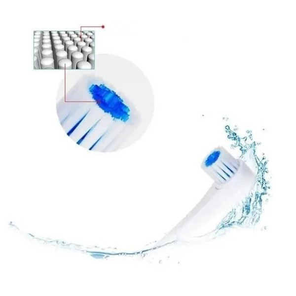 Зубная щетка электрическая с сменными насадками Electric ToothBrush