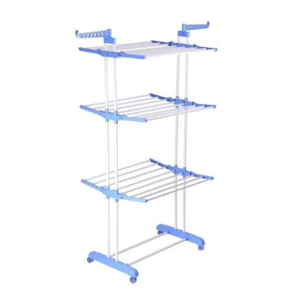 Складная сушилка для белья Сушилка для вещей 529  GARMENT RACK WITH WHEELS