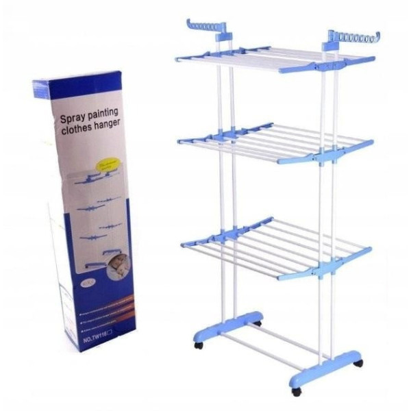 Складная сушилка для белья Сушилка для вещей 529  GARMENT RACK WITH WHEELS