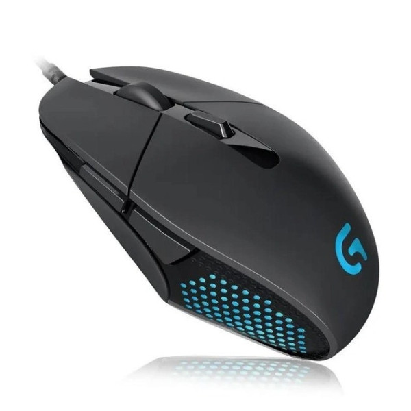 Проводная игровая компьютерная мышь G302 Daedalus Prime с подсветкой Черная