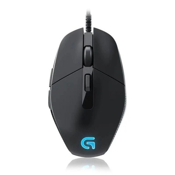 Проводная игровая компьютерная мышь G302 Daedalus Prime с подсветкой Черная