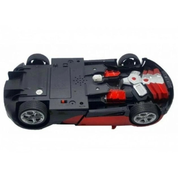 Машинка Трансформер 2в1 Bugatti Robot Car Size 1:18 радиоуправляемая модель