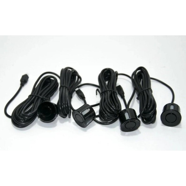 Парковочная система на 4 датчика парковки Assistant Parking Sensor парктроник Black
