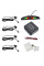 Парковочная система на 4 датчика парковки Assistant Parking Sensor парктроник Black
